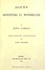 Portada de la primera edició (1865)