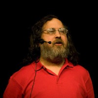 Richard Stallman. Fotografia de friprog, sota llicència cc-by-sa 2.0
