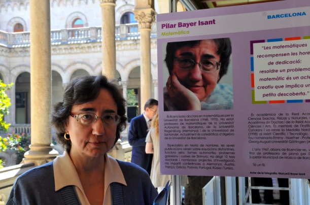 Pilar Bayer, catedràtica d'àlgebra de la Universitat de Barcelona