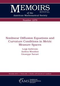 Nonlinear diffusion equations and curvature conditions in metric measure spaces